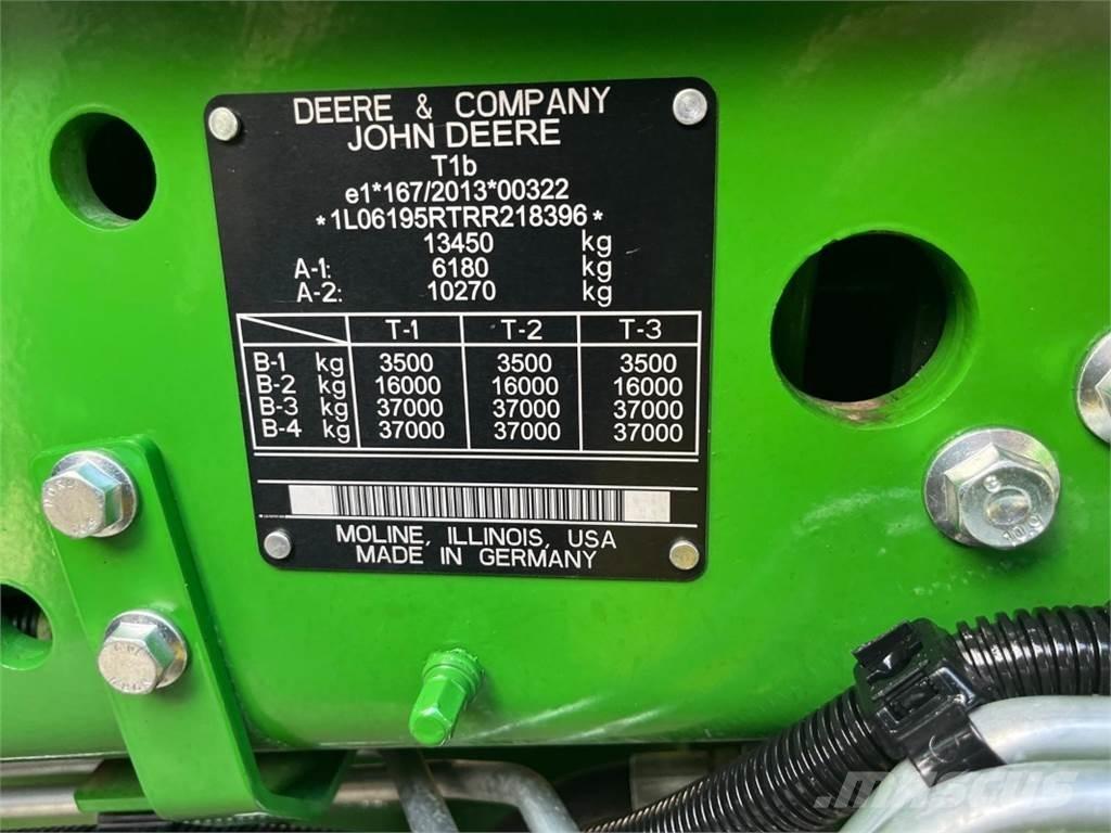 John Deere 6R195 トラクター