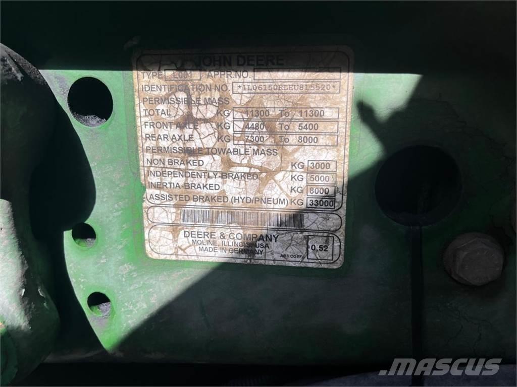 John Deere 6155R トラクター