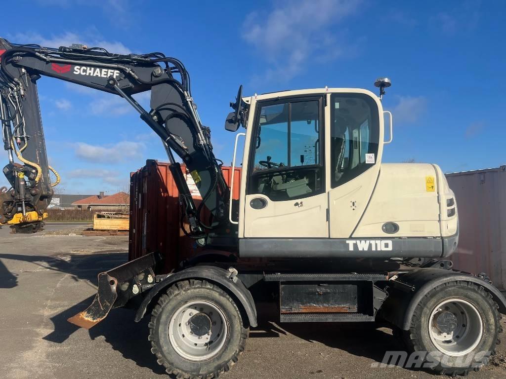 Terex TW 110 ホイール式油圧ショベル（パワーショベル・ユンボ・バックホー）