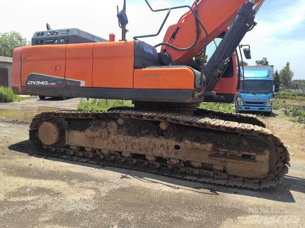 Doosan dx340lc-9c 大型油圧ショベル12t以上（パワーショベル・ユンボ）