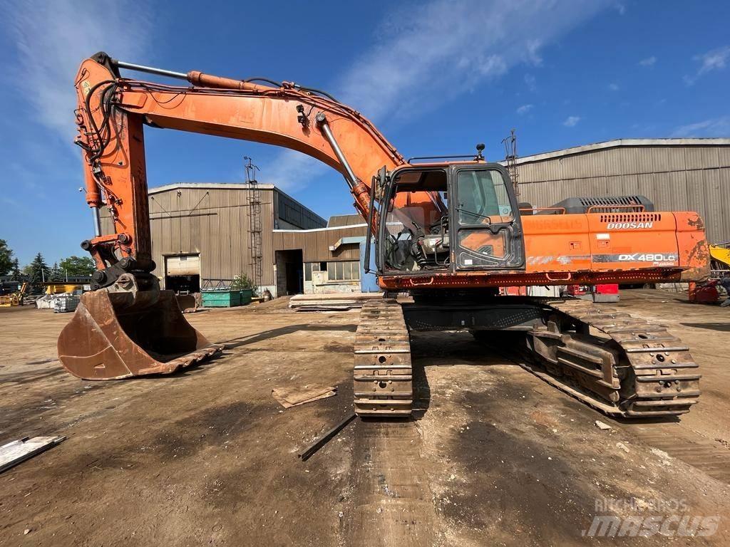 Doosan DX 480 LC 大型油圧ショベル12t以上（パワーショベル・ユンボ）