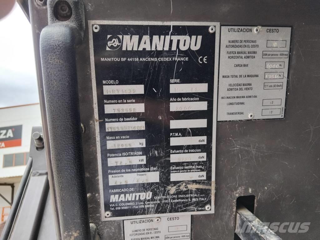 Manitou MRT1635 テレスコーピックハンドラー