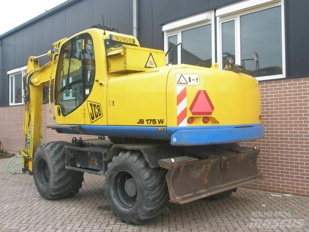 JCB JS175W ホイール式油圧ショベル（パワーショベル・ユンボ・バックホー）