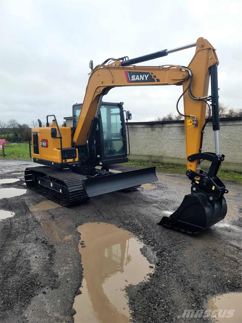 Sany SY 70 C 中型油圧ショベル 7ｔ-12ｔ（ユンボ・パワーショベル・バックホー）