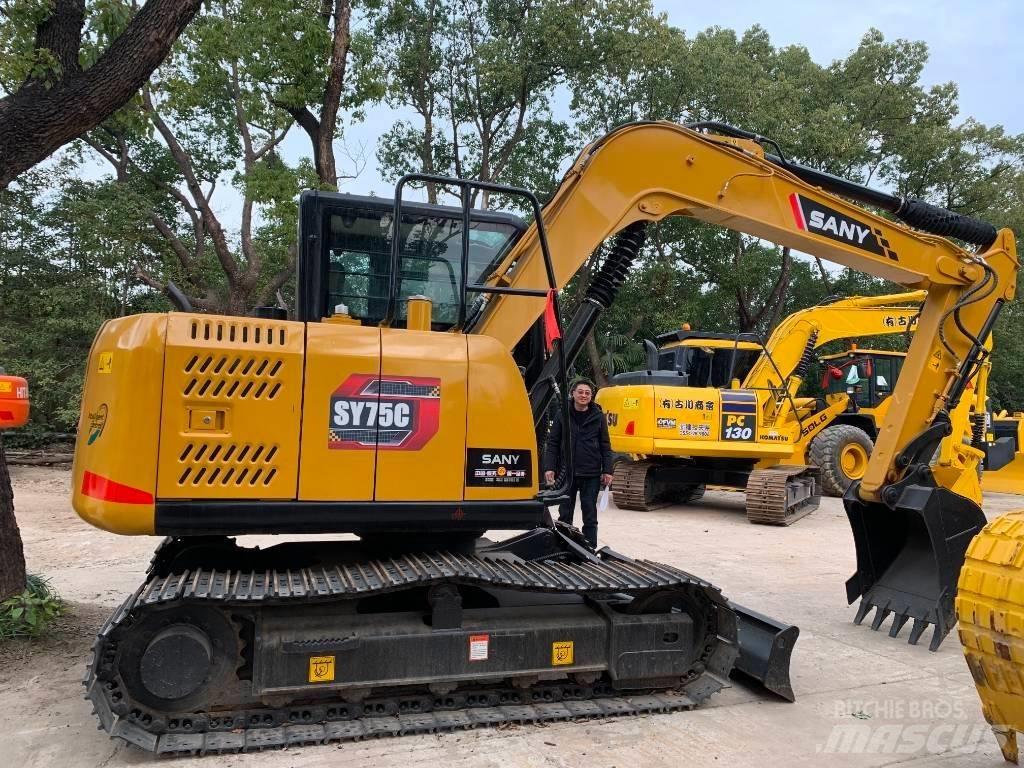 Sany SY 75 C 大型油圧ショベル12t以上（パワーショベル・ユンボ）