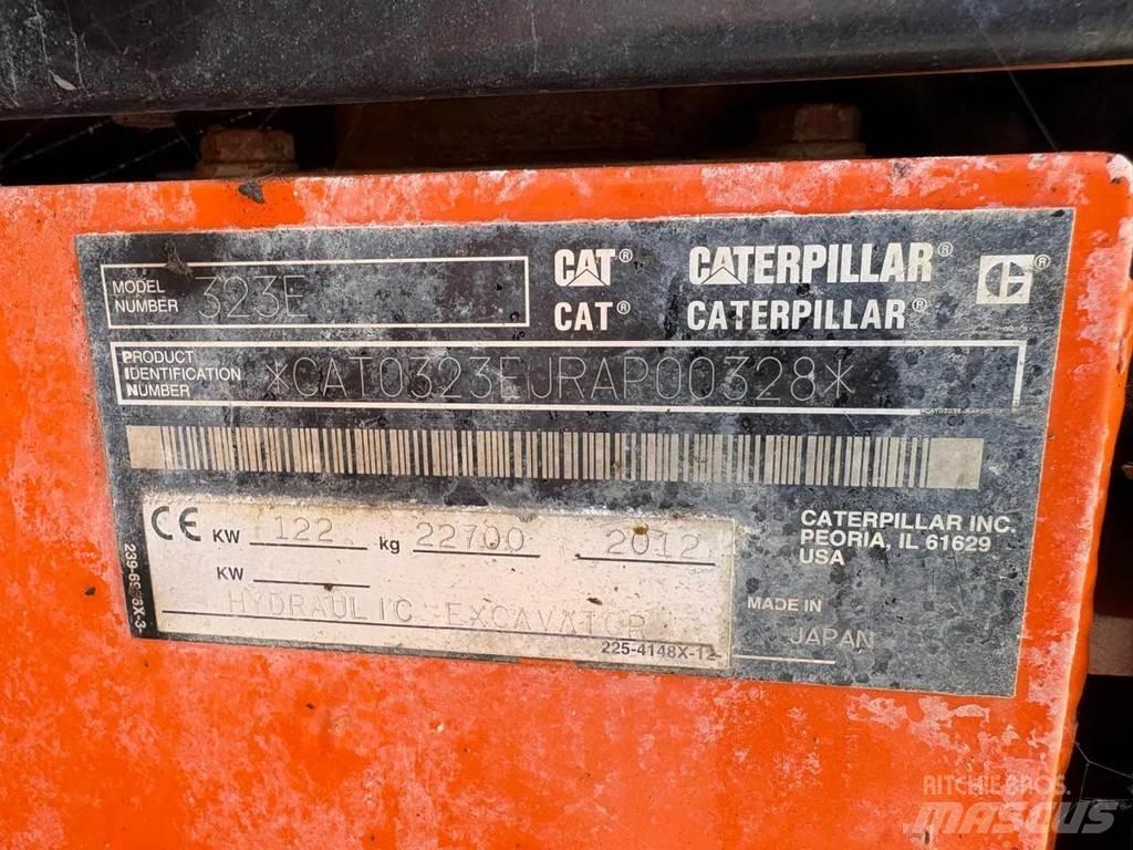 CAT 323E 大型油圧ショベル12t以上（パワーショベル・ユンボ）