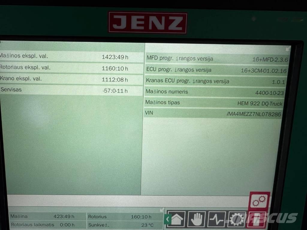 JENZ HEM 922 ウッドチッパー