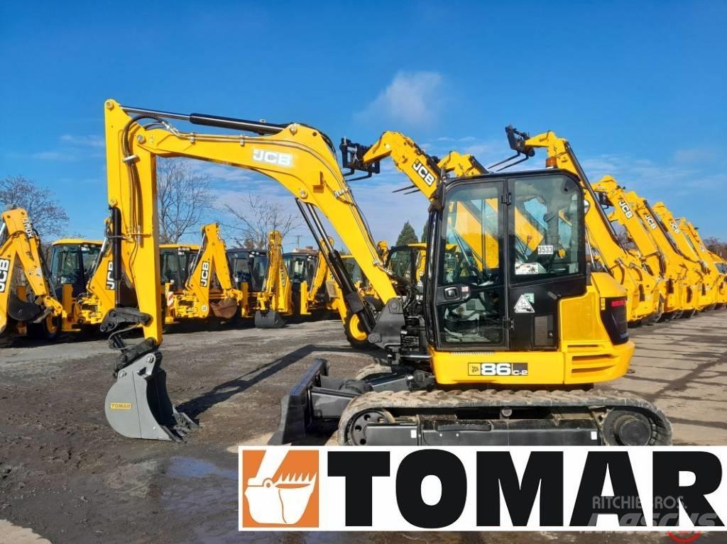 JCB 86 C-2 中型油圧ショベル 7ｔ-12ｔ（ユンボ・パワーショベル・バックホー）
