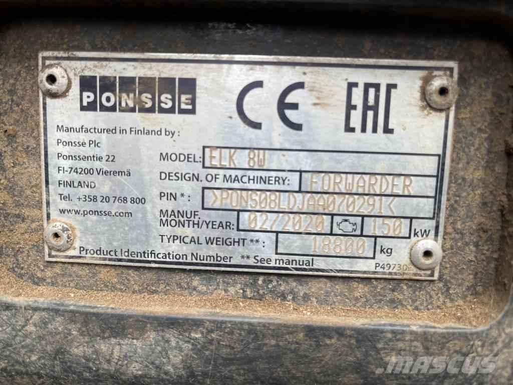 Ponsse Elk フォワーダー