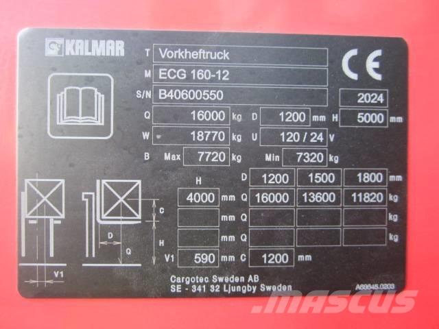 Kalmar ECG 160-12 バッテリーフォークリフト
