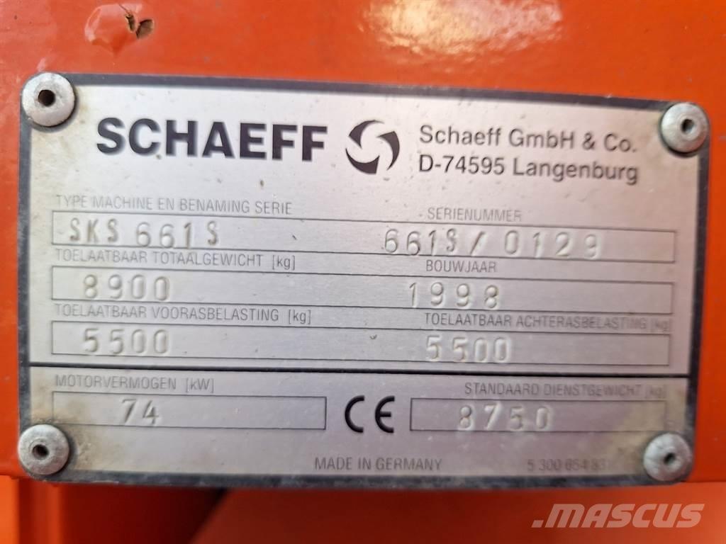 Schaeff SKS 661 ホイールローダー・タイヤショベル