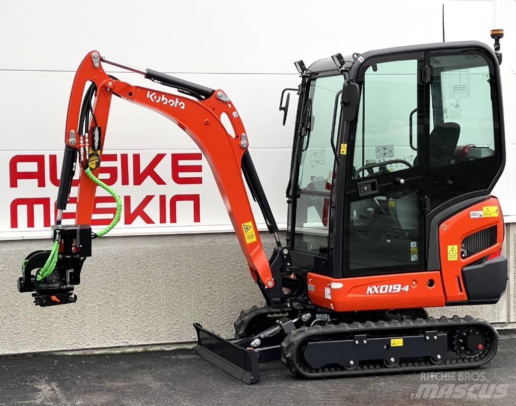 Kubota KX 019-4 ミニ油圧ショベル 7t以下（ミニユンボ・ミニディガー）