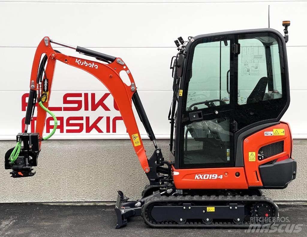 Kubota KX 019-4 ミニ油圧ショベル 7t以下（ミニユンボ・ミニディガー）