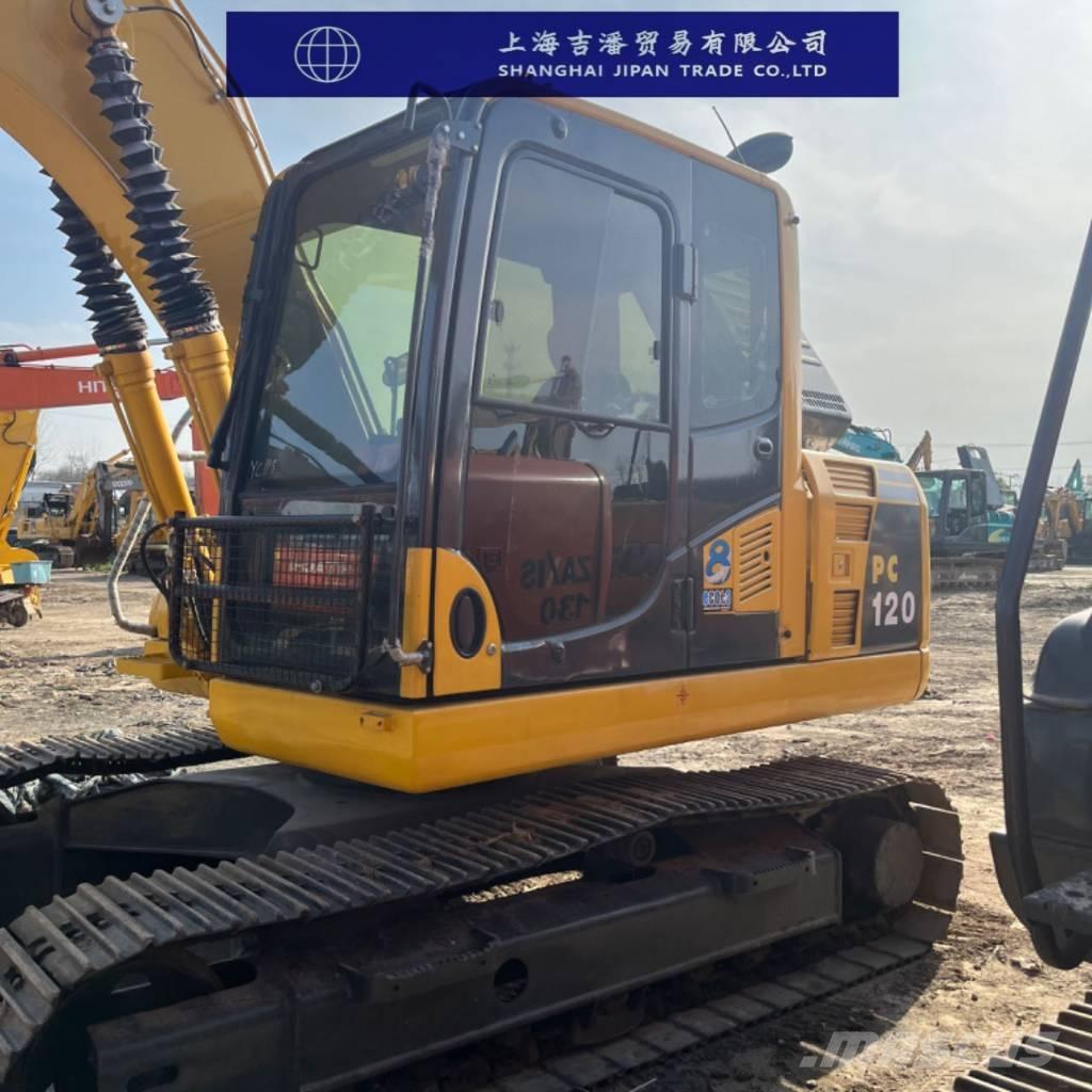 Komatsu PC 120 中型油圧ショベル 7ｔ-12ｔ（ユンボ・パワーショベル・バックホー）
