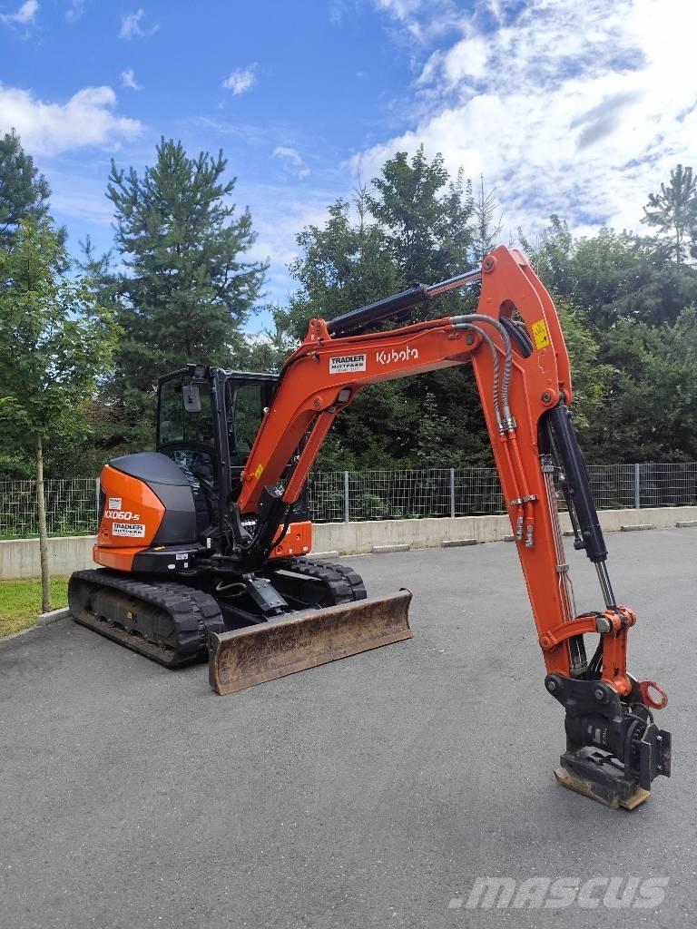Kubota KX 060-5 ミニ油圧ショベル 7t以下（ミニユンボ・ミニディガー）