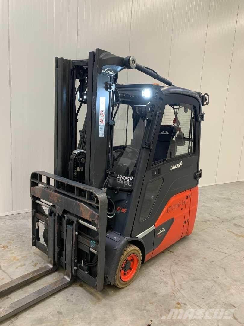 Linde E16 バッテリーフォークリフト
