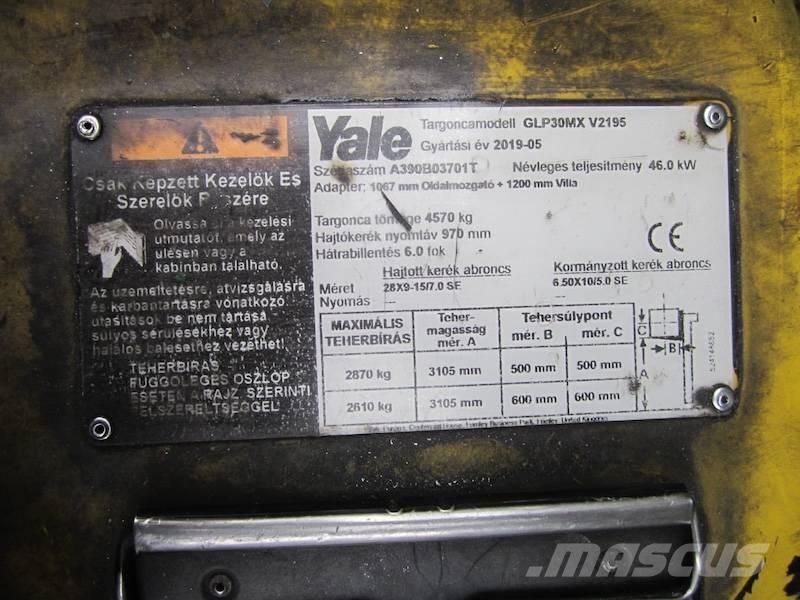 Yale GLP30MX LPGフォークリフト