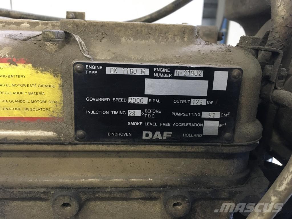 DAF DK 1160 M USED 建設機械 -　その他