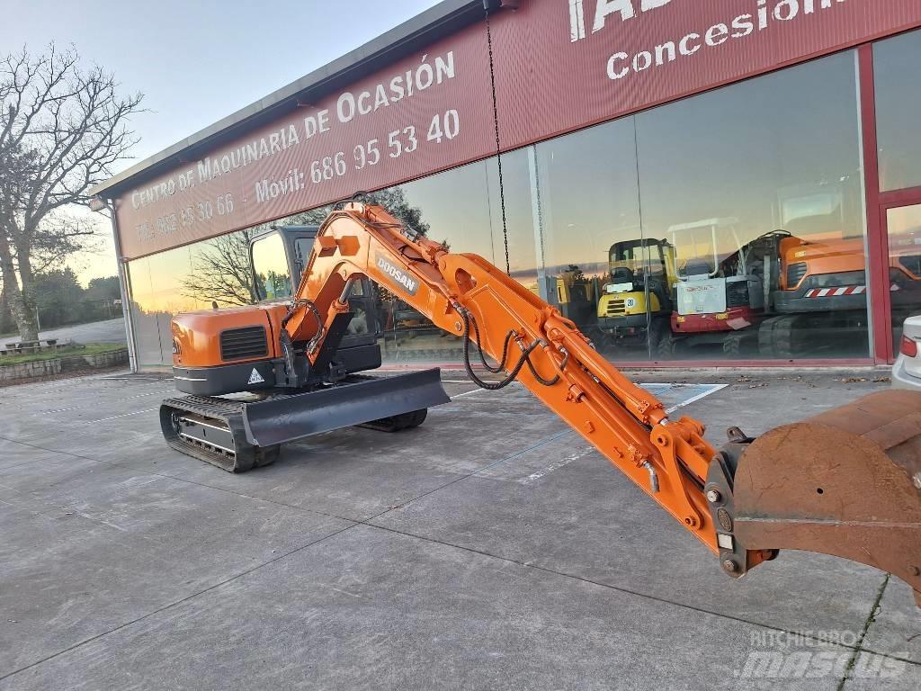 Doosan DX 80 R 中型油圧ショベル 7ｔ-12ｔ（ユンボ・パワーショベル・バックホー）