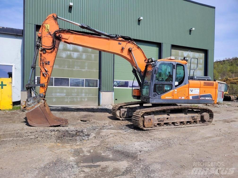 Doosan DX 180 LC 大型油圧ショベル12t以上（パワーショベル・ユンボ）