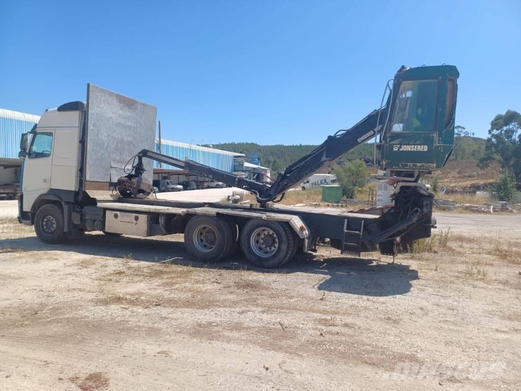 Volvo FH 540 6X4 木材積込用クレーン