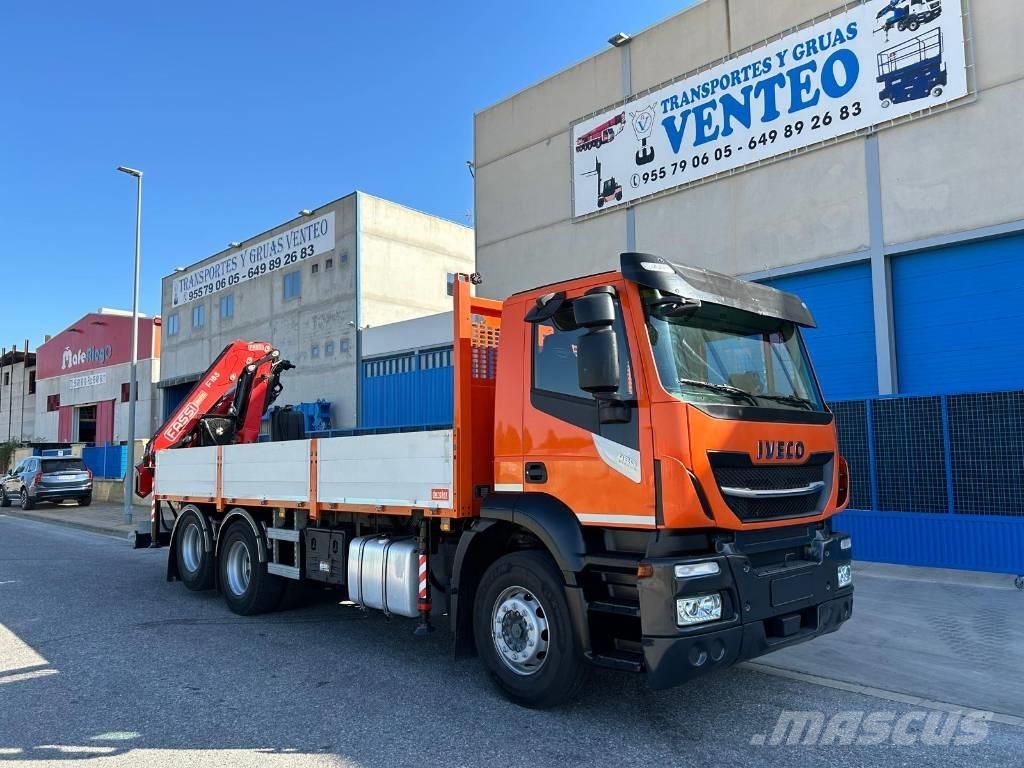 Iveco Stralis 420 クレーントラック、ユニック車