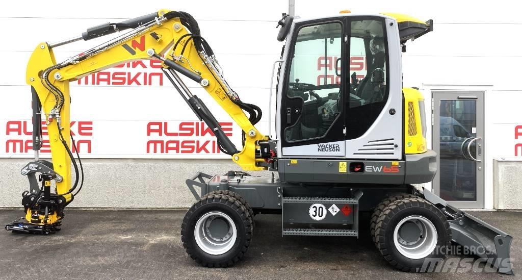 Wacker Neuson EW 65 ホイール式油圧ショベル（パワーショベル・ユンボ・バックホー）
