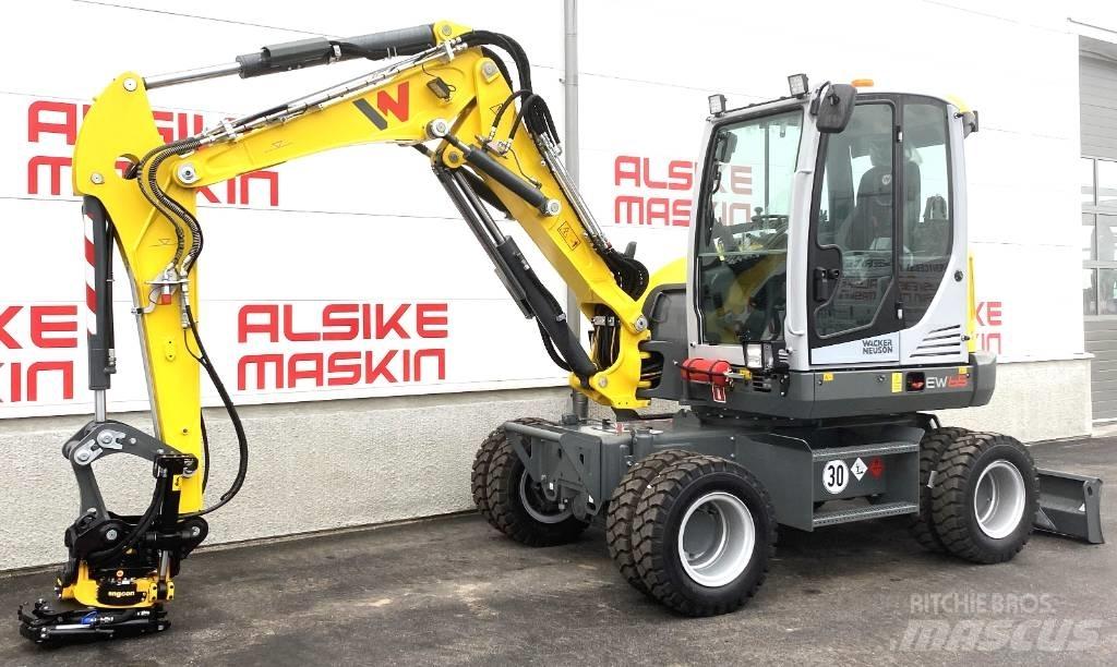 Wacker Neuson EW 65 ホイール式油圧ショベル（パワーショベル・ユンボ・バックホー）