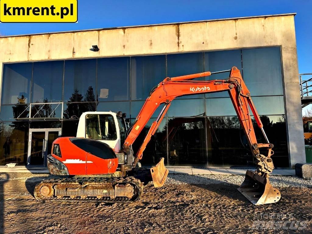 Kubota KX 080-3 中型油圧ショベル 7ｔ-12ｔ（ユンボ・パワーショベル・バックホー）