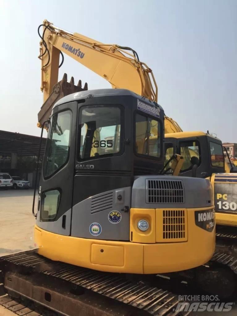 Komatsu pc78us 中型油圧ショベル 7ｔ-12ｔ（ユンボ・パワーショベル・バックホー）