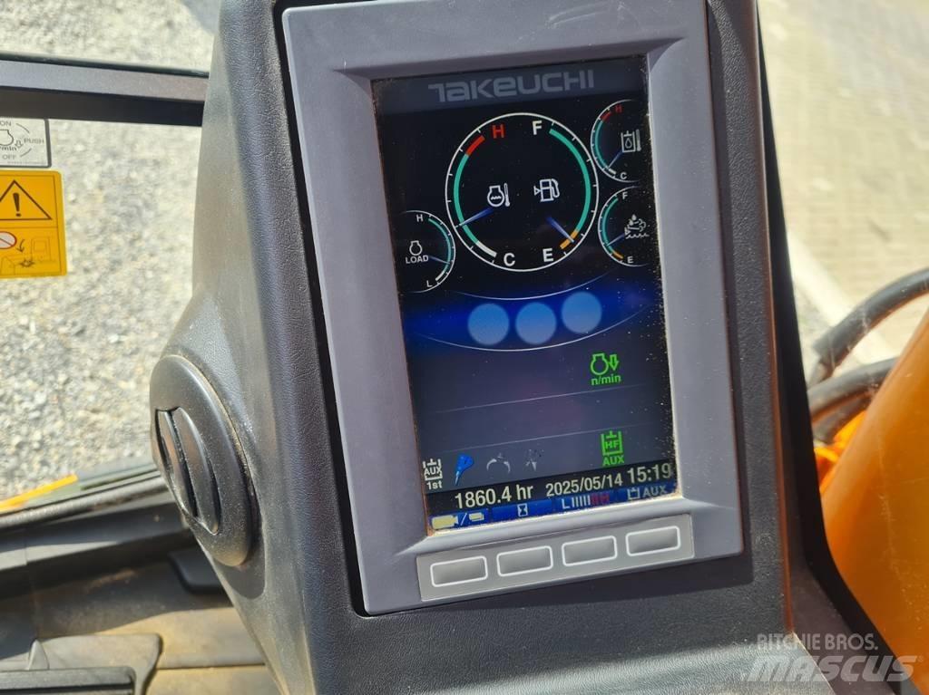 Takeuchi TB 2150 R 大型油圧ショベル12t以上（パワーショベル・ユンボ）