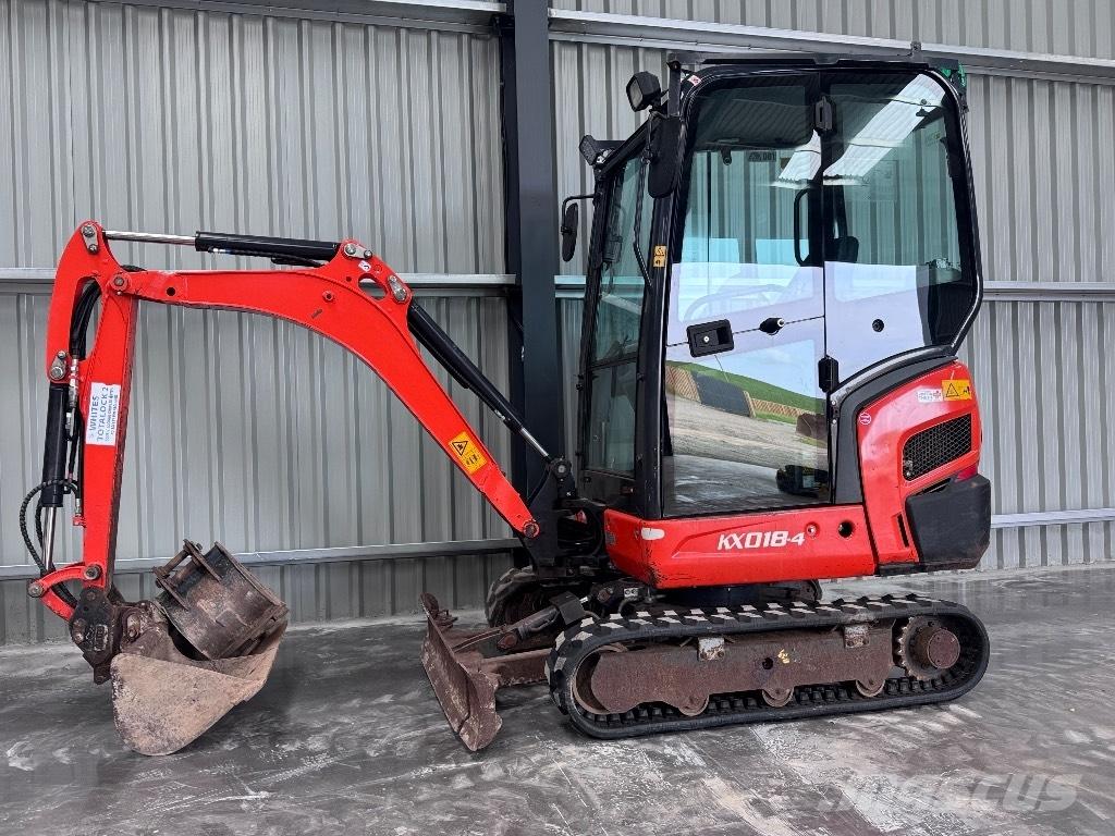 Kubota KX 018-4 ミニ油圧ショベル 7t以下（ミニユンボ・ミニディガー）