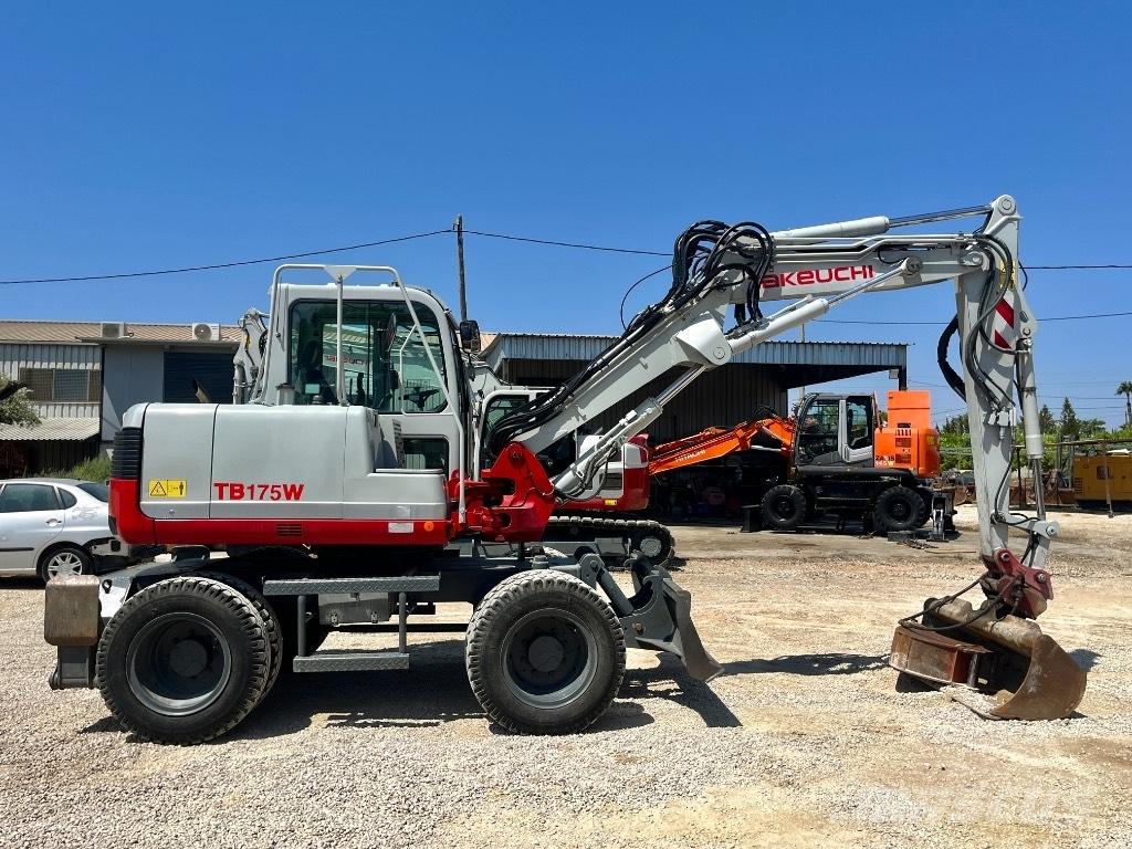 Takeuchi TB 175 W ホイール式油圧ショベル（パワーショベル・ユンボ・バックホー）