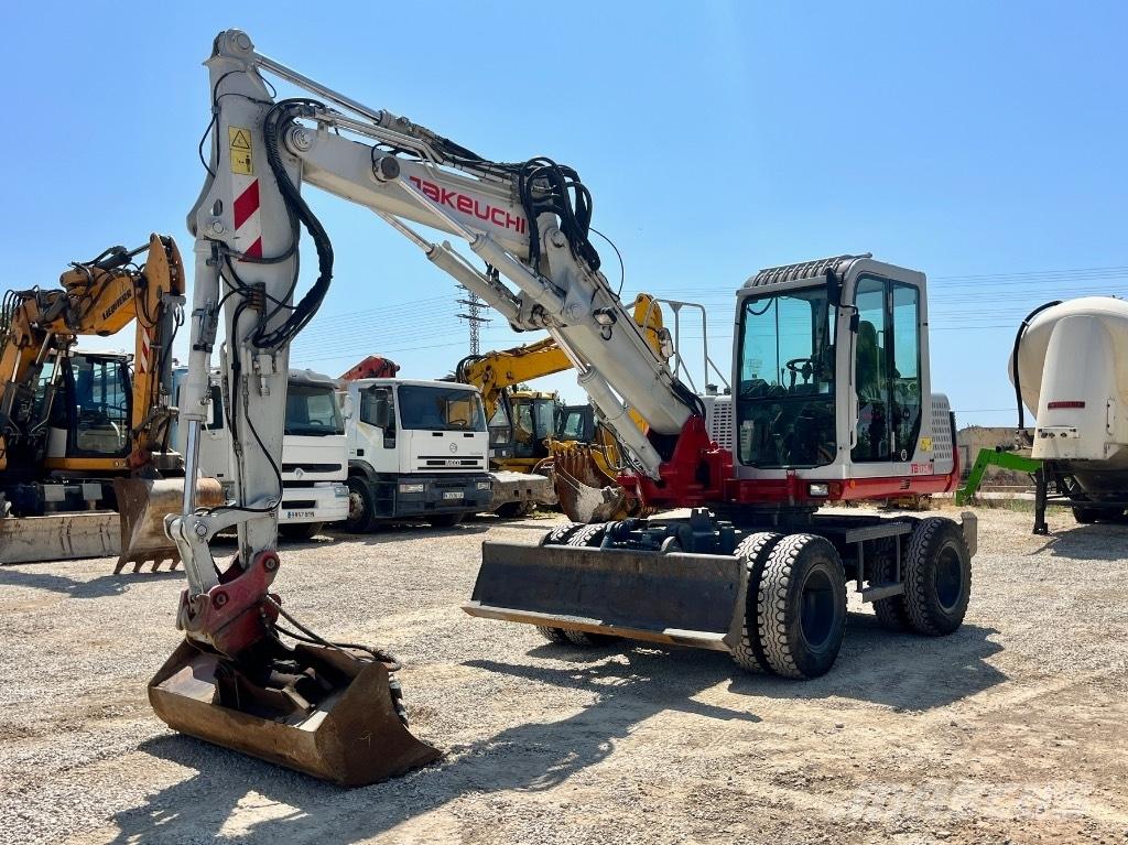 Takeuchi TB 175 W ホイール式油圧ショベル（パワーショベル・ユンボ・バックホー）