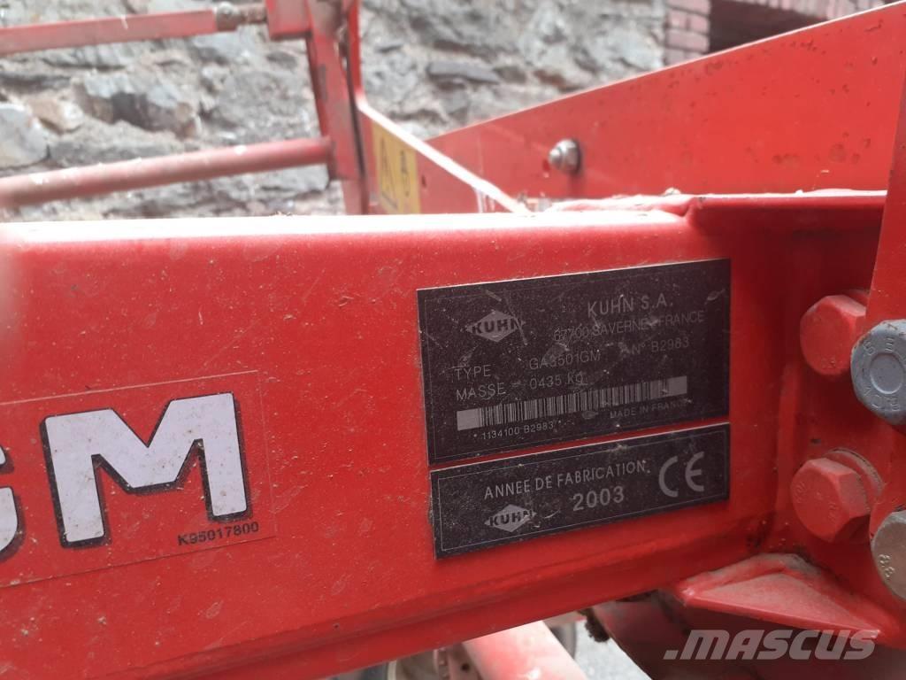 Kuhn GA 3501 G M ウィンドローア/レーキ