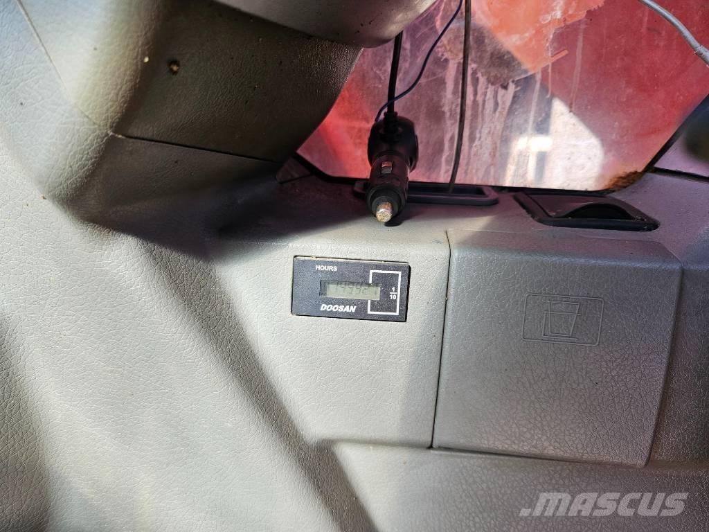 Doosan DX 210 W ホイール式油圧ショベル（パワーショベル・ユンボ・バックホー）