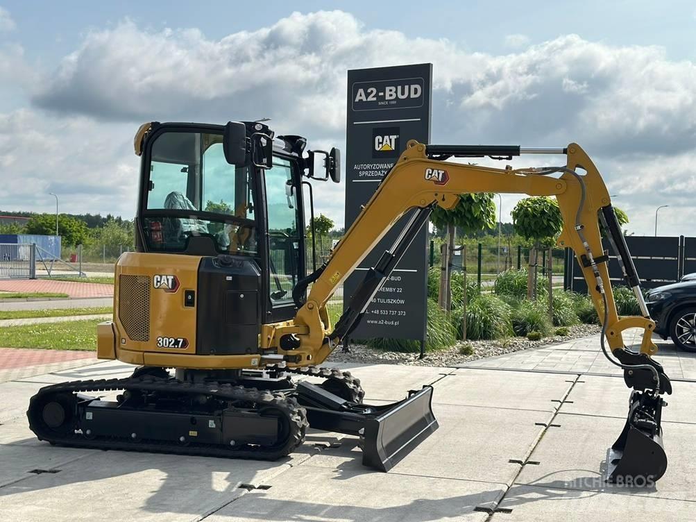 CAT 302.7 CR ミニ油圧ショベル 7t以下（ミニユンボ・ミニディガー）