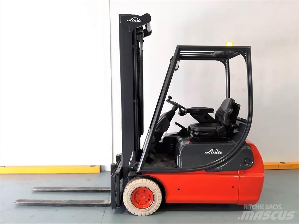Linde E16C 02 バッテリーフォークリフト