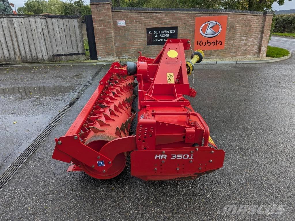 Kuhn HR 3501 パワーハローとロータリーハロー