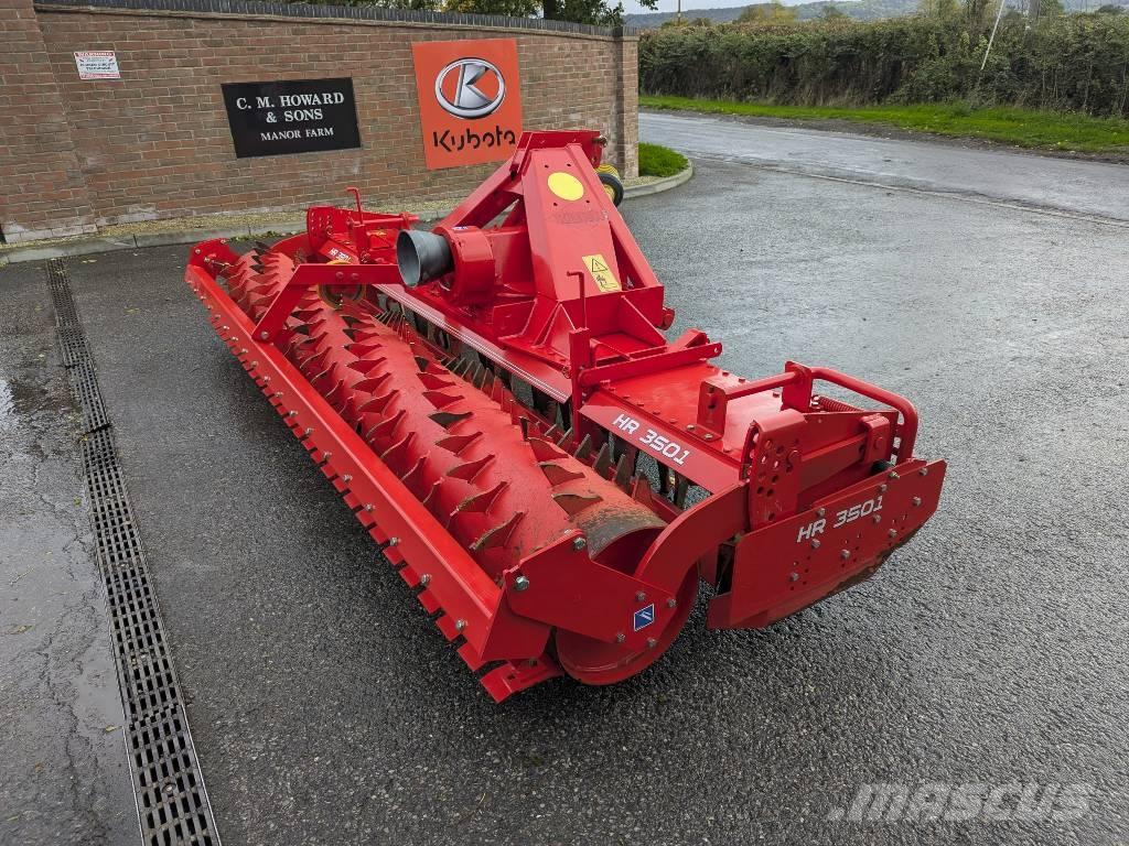 Kuhn HR 3501 パワーハローとロータリーハロー