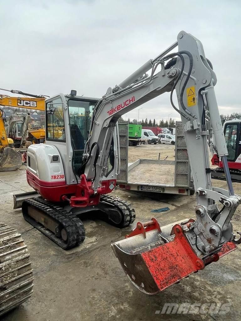 Takeuchi TB230 V3 ミニ油圧ショベル 7t以下（ミニユンボ・ミニディガー）