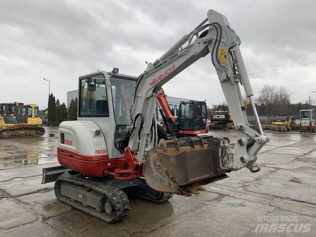 Takeuchi TB230 V3 ミニ油圧ショベル 7t以下（ミニユンボ・ミニディガー）