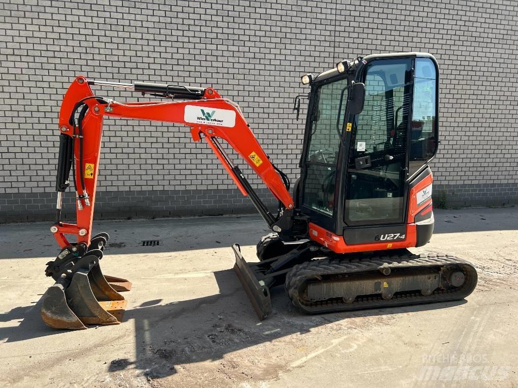Kubota U 27-4 ミニ油圧ショベル 7t以下（ミニユンボ・ミニディガー）