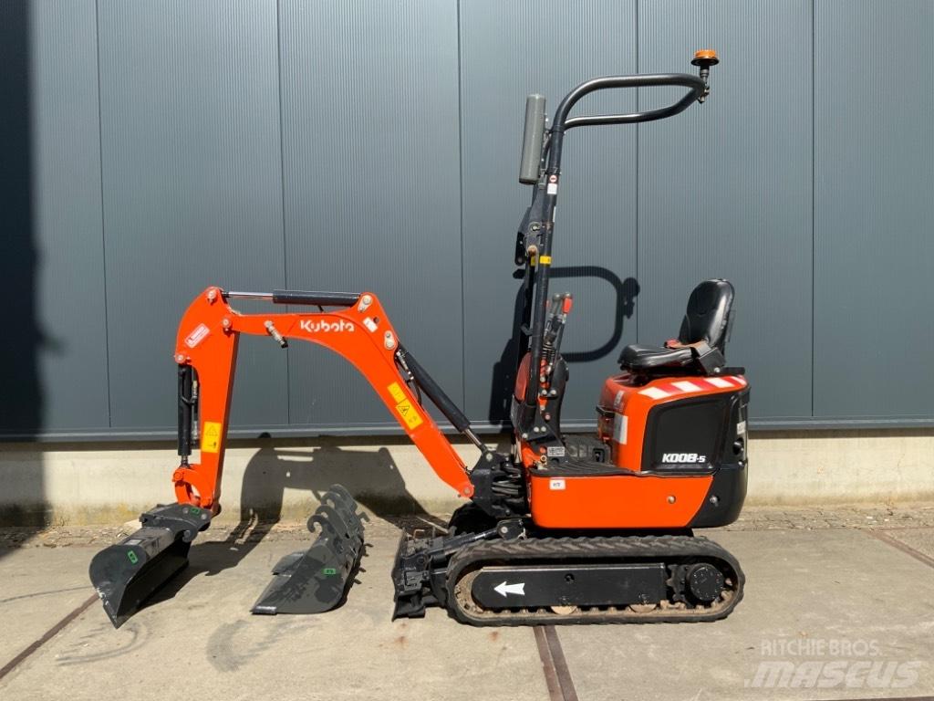 Kubota K008-5 ミニ油圧ショベル 7t以下（ミニユンボ・ミニディガー）
