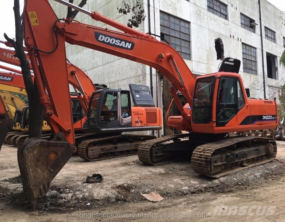 Doosan dh220lc-7 大型油圧ショベル12t以上（パワーショベル・ユンボ）