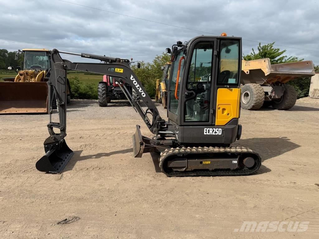Volvo ECR 25 D ミニ油圧ショベル 7t以下（ミニユンボ・ミニディガー）