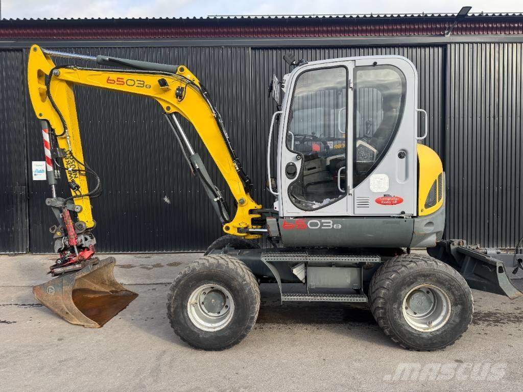 Wacker Neuson 6503 ホイール式油圧ショベル（パワーショベル・ユンボ・バックホー）