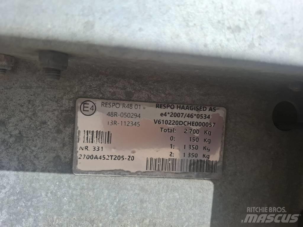 Respo 2700A452T205 その他トレーラー