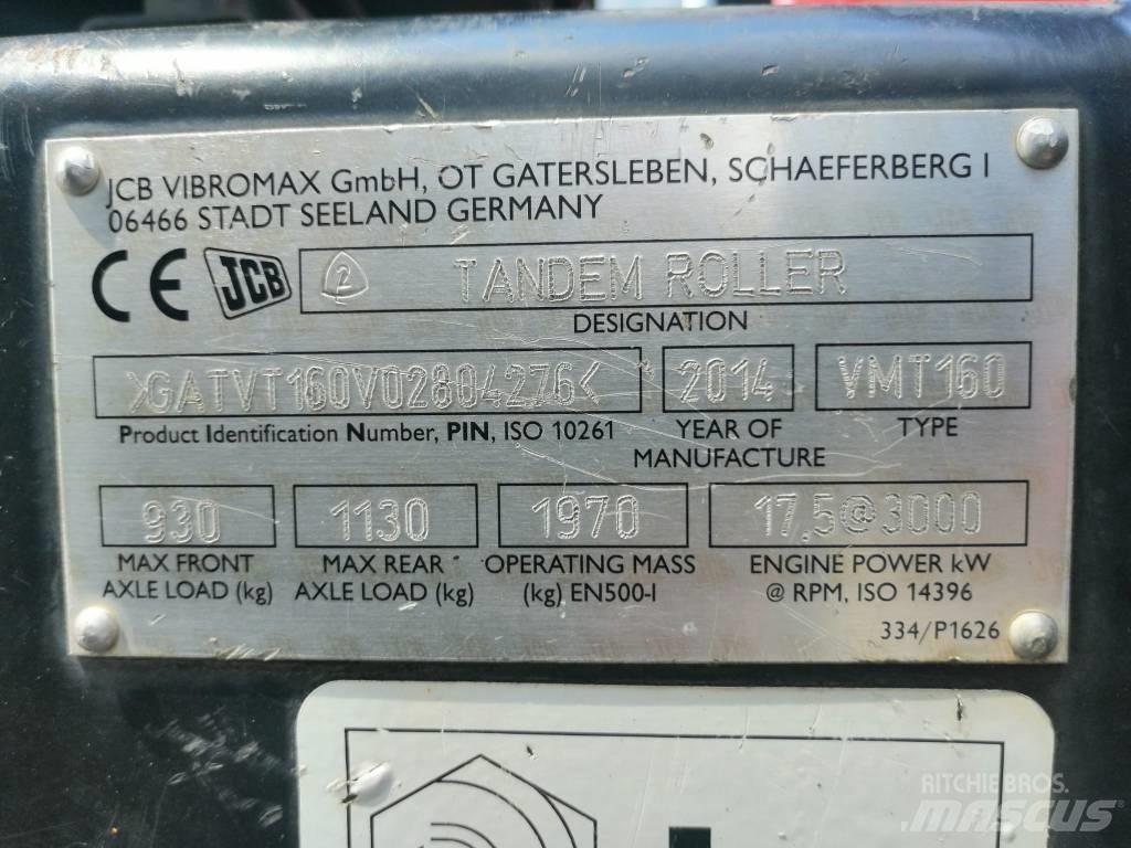 JCB Vibromax vmt 160 タンデムローラ