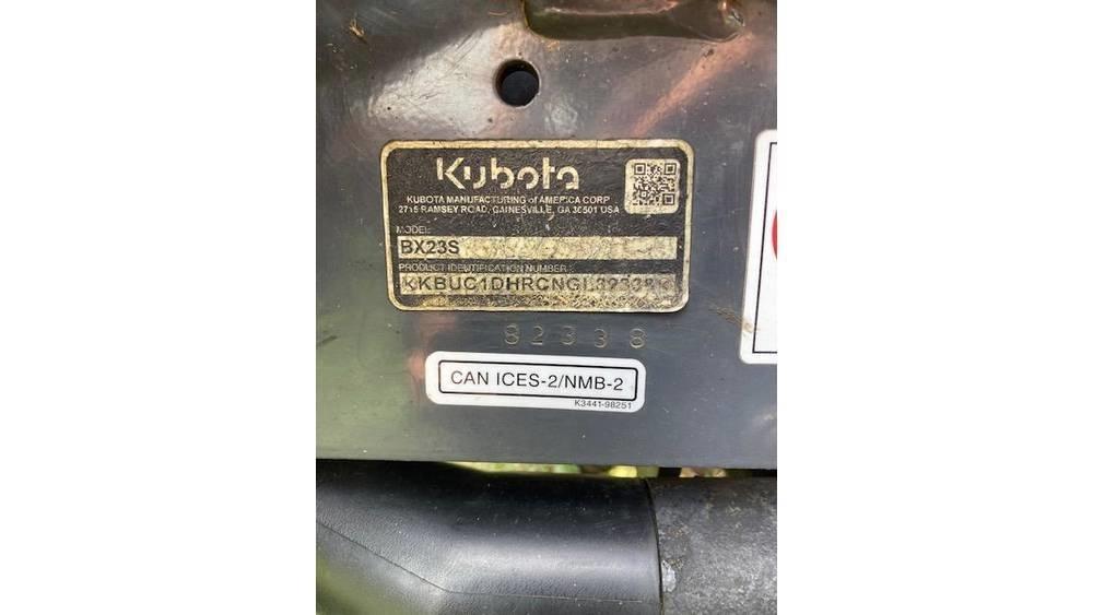 Kubota BX23s トラクター